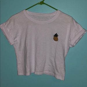 Pineapple crop top